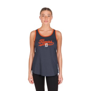 MLB Detroit Tigers Women's Bi-Blend Tank Top - 1 of 4