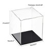 Unique Bargains Acrylic Self-Assembly Dustproof Collectibles Display Case - 2 of 4