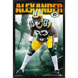 Trends International NFL Green Bay Packers - Jaire Alexander 19 Framed Wall Poster Prints - 1 of 4