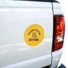 Missouri Western State University Griffons Automotive Car Window Locker Circle Bumper Sticker - 4 of 4