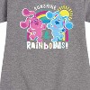 - Blue's Clues & You! - Sunshine and Rainbows Graphic Short Sleeve Fleece Dress - 2 of 4