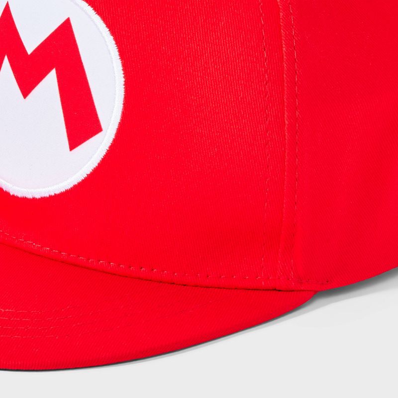 Kids&#39; Super Mario Baseball Hat - Red, 3 of 4