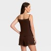Women's Variegated Rib Tank and Shorts Pajama Set - Auden™ - 2 of 3