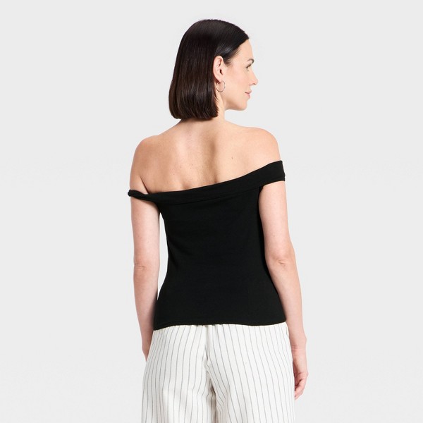 Top de tirantes con torcedura esculpida para mujer - A New Day™ 2