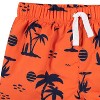 Gerber Baby & Toddler Boys' Two-Piece Swim Trunks and Long Sleeve Rash Guard Set  - Vacation Vibes - 5T - 4 of 4