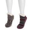 MUK LUKS Women's Shortie Cabin Sock (2 Pair Pack) - 2 of 2