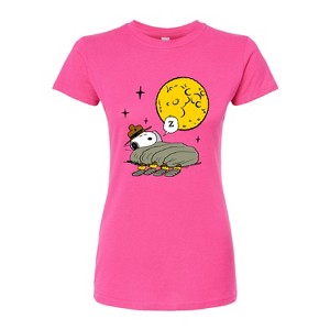 Women's - Peanuts - Nightfall Fitted Graphic T-Shirt - 1 of 3