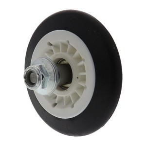 ERP® Replacement Dryer Drum Roller with Nut and Washer for LG® Part Number 4581EL2002A in Black - 1 of 4