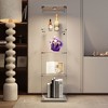 YOOCOZZ Tempered Glass Display Cabinet,Wine Cabinet,storage Cabinet,File Cabinet,with Battery-powered paipai light - 4 of 4