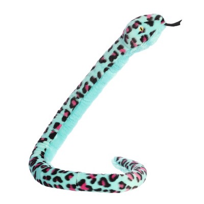 Aurora X-large Colorful Leopard Snake Playful Stuffed Animal Blue 50 ...