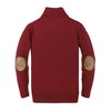 Hope & Henry Boys' Long Sleeve Mock Neck Button Pullover Sweater, Infant - 4 of 4