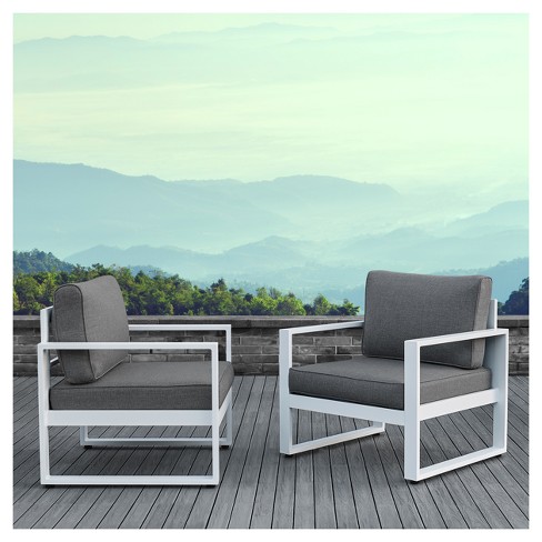 Metal discount outdoor loungers