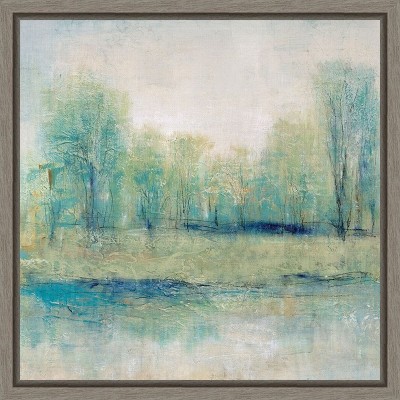 Amanti Art Seclusion Forest II by Tim O'Toole Canvas Wall Art Print Framed 16 x 16-in.
