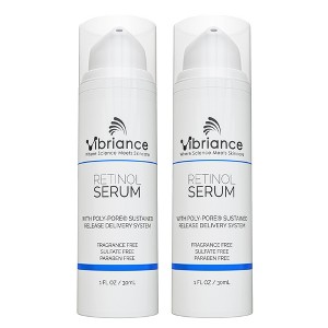Vibriance Retinol Serum for Mature Skin, Reduces Appearance of Deep Wrinkles and Large Pores, 1 fl oz (30 ml), 2 Pack - 1 of 4
