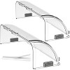 Adjustable Magnetic Air Deflector for Sidewall and Ceiling Registers and Vents, 4 Pack - 3 of 4