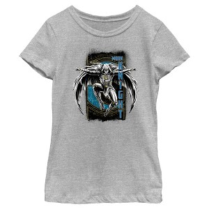 Girl's Marvel: Moon Knight Jumping Into Action From Above T-Shirt - 1 of 4