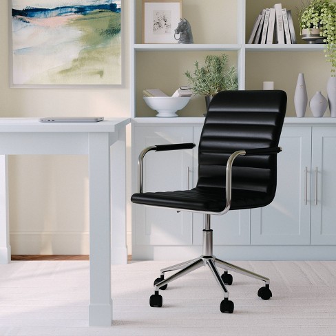 Upholstered office desk online chair