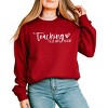 Simply Sage Market Teaching Fills My Heart Cursive Sweatshirt - 2 of 4