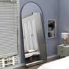 Munora 71"x32" Arch Full Length Mirror, Big Full Body Floor Mirror with Black Metal Frame, Oversized Standing Mirror for Bedroom Living Room - 3 of 4