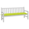 vidaXL Garden Bench Cushion Bright Green 70.9"x19.7"x2.8" Oxford Fabric - 3 of 4