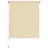 VidaXL Outdoor Roller Blind 94.5 in.x90.6 in. Cream - 2 of 4