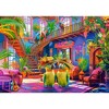 500 Piece Jigsaw Puzzle, Parrots in Paradise, Tropical interior, Colorful puzzles, Animal puzzles, Adult Puzzle, Castorland B-53995 - 2 of 4