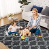 Modern Soft Fluffy Living Room Rugs, Plush Non Slip Non Shedding Throw Carpet for Nursery Bedroom Payroom - 4 of 4
