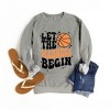 Simply Sage Market Women's Garment Dyed Graphic Sweatshirt Madness Begin Basketball - 3 of 4