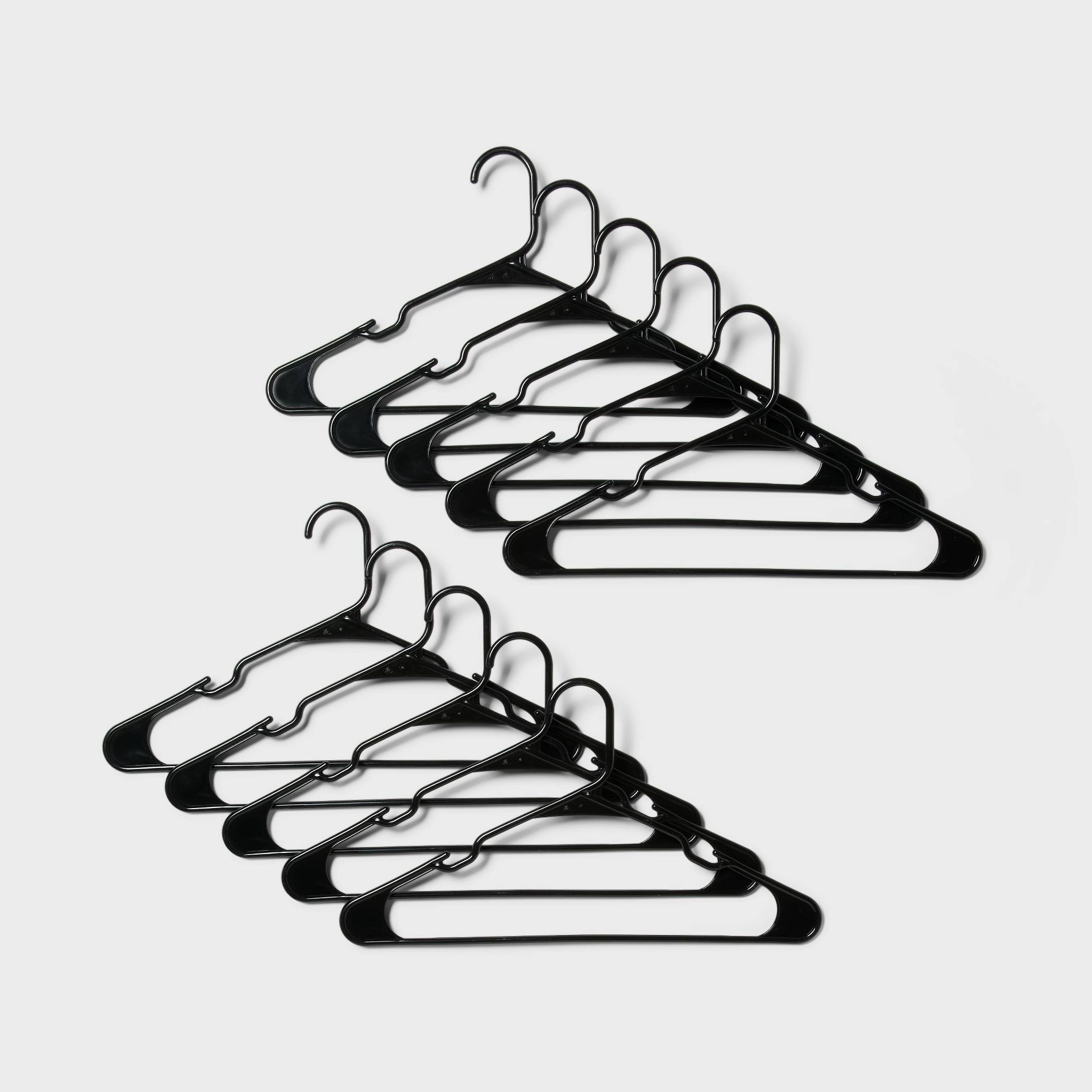 50pk Plastic Hanger - Brightroom