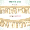 Unique Bargains Polyester Boho Durable Multipurpose Curtain Fringe Trim 2.4 Inch 1 Pc - 3 of 4