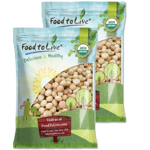 Organic Macadamia Nuts - Non-GMO, Kosher, Raw, Vegan - 1 of 4