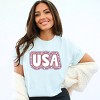 Simply Sage Market USA Outline Garment Dyed Tee - 3 of 4