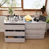 Hitow 6 Drawer Modern Chest of Drawers Dresser for Bedroom - 4 of 4