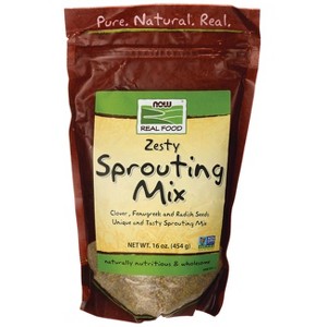 NOW Foods Zesty Sprouting Mix. - 1 of 2