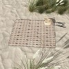 Iveta Abolina Peace Hands Tan Picnic Blanket - Deny Designs - 3 of 3