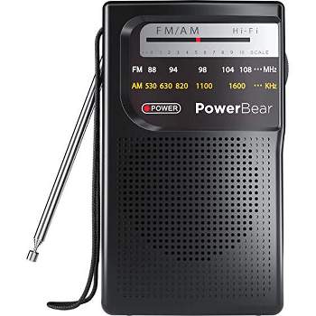 Naxa® Am/fm Mini Pocket Radio With Speaker (blue). : Target