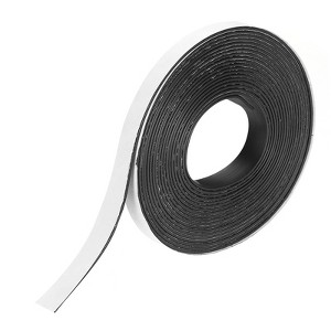 Unique Bargains Self-Adhesive Easy to Cut Sticky Backing Magnetic Tape - 1 of 4