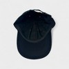 French Connection Unisex Classic Baseball Cap - Adjustable Strapback Hat with Embroidered Logo - Durable Cotton, Black - 4 of 4