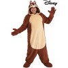 HalloweenCostumes.com 4X   Adult Plus Size Disney Chip 'n Dale Chip Halloween Costume | Disney Costumes, Brown/Black/Brown - 2 of 4