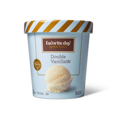 Double Vanilla Ice Cream - 16oz - Favorite Day™