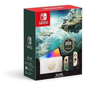 Nintendo Switch OLED Gaming Console The Legend of Zelda: Tears of the Kingdom Edition - Manufacturer Refurbished - 1 of 4