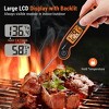 ThermoPro TP605W Waterproof Digital Instant Read Meat Thermometer Food Candy Cooking Kitchen Thermometer with Magnet and Backlight - 2 of 4