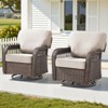 Buenhomino Outdoor Swivel Rocker Patio Chairs - 2 of 4