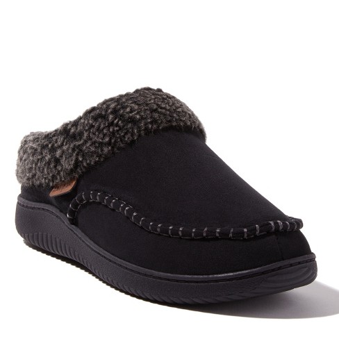 Men's dearfoams microfiber clog on sale slippers