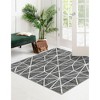 Unique Loom    Matrix Trellis Geometric Area Rug - 4 of 4