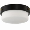 Craftmade Lighting Oak Street 2 - Light Flush Mount in  Flat Black - 3 of 3