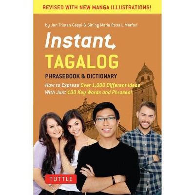 Instant Tagalog - (Instant Phrasebook) by  Jan Tristan Gaspi & Sining Maria Rosa L Marfori (Paperback)