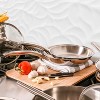 BergHOFF Essentials 18/10 Stainless Steel 3Pc Cookware Set, Fry Pan 8", Skillet 2.5qt., Glass Lid, Induction Cooktop Ready, Belly Shape - 2 of 4