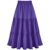 Collections Etc Tiered Pull-on Knit Skirt - 4 of 4