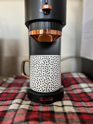Haden Single-serve Capsule Coffee Black Maker : - & Copper Target